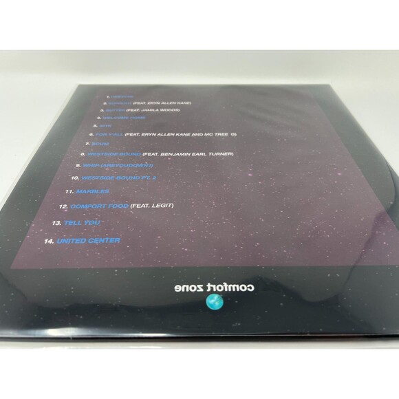 Saba Signed "ComfortZone" 10 Year Anniversary Vinyl Record Marbles Edition LP - Picture 8 of 8